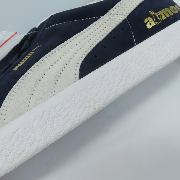 実際に弊社で買取させて頂いた【未使用】FR2 × atmos × PUMA/エフアールツー×アトモス×プーマ SUEDE VTG "NAVY" スニーカー/シューズ 374921-07/28の画像 6枚目
