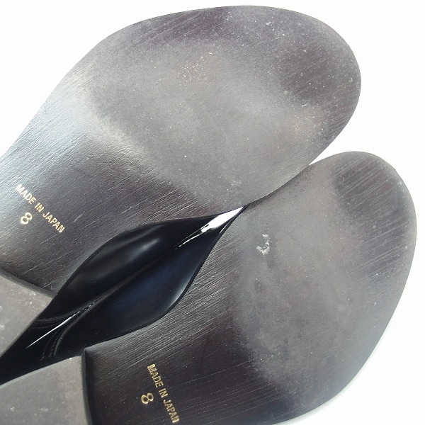 実際に弊社で買取させて頂いたGreen label relaxing/グリーンレーベルリラクシング ユナイテッドアローズ ストレートチップ ドレスシューズ/8の画像 7枚目