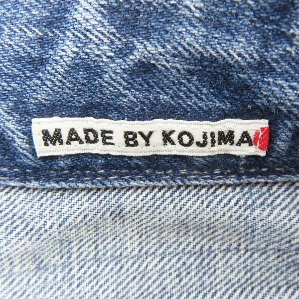 実際に弊社で買取させて頂いたHOLLYWOOD RANCH MARKET/ハリウッドランチマーケット MADE BY KOJIMA パッチワークデニム HP406/31の画像 3枚目