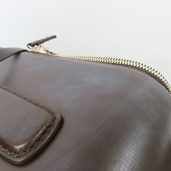 実際に弊社で買取させて頂いたBVLGARI/ブルガリ レザー 2輪 キャリーケース/スーツケース/ビジネスバッグ/ハンドバッグ 2点セットの画像 5枚目