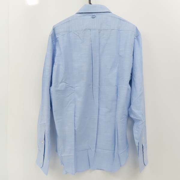 実際に弊社で買取させて頂いた【未使用】BLACK FLEECE by Brooks Brothers/ブラックフリースバイブルックスブラザーズ  B.D.シャツ ブルー/BB3の画像 1枚目