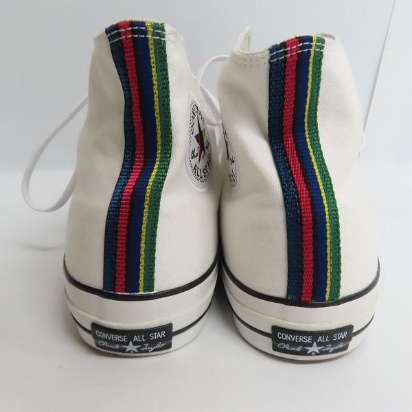 実際に弊社で買取させて頂いたPaul Smith×CONVERSE/ポールスミス×コンバース 19AW ALL STAR 100 HI/ハイカット スニーカー 1CL578/30の画像 1枚目