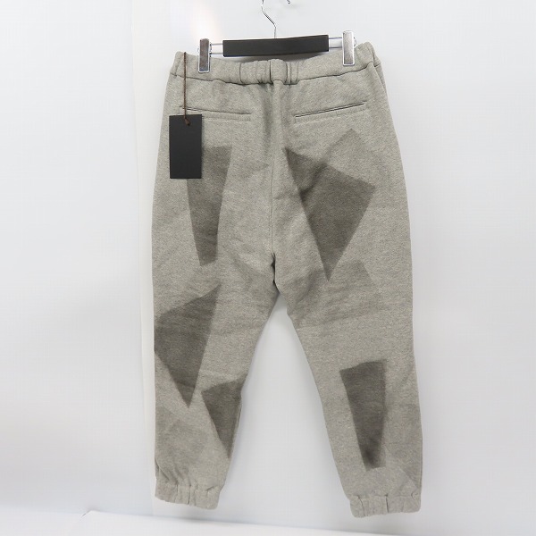 実際に弊社で買取させて頂いた【未使用】ACANTHUS/アカンサス Geometric Sweat Warm Up Pants パンツ HJ2103P/Lの画像 1枚目