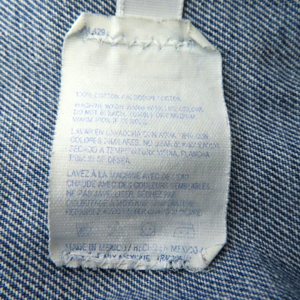 実際に弊社で買取させて頂いたDickies/ディッキーズ デニム オーバーオール/つなぎ/ツナギ 30×32の画像 6枚目