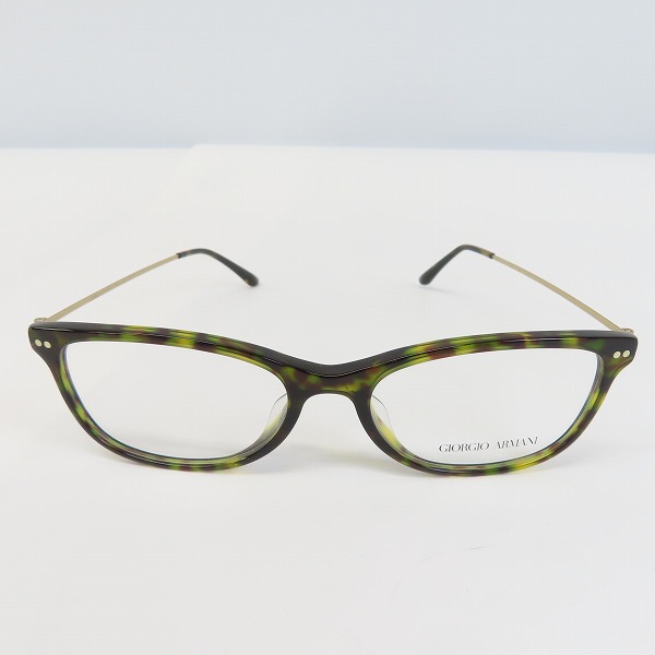 実際に弊社で買取させて頂いたGIORGIO ARMANI/ジョルジオアルマーニ メガネフレーム アイウェア トータス AR7084-F