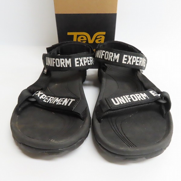 実際に弊社で買取させて頂いたTeva×uniform experiment/テバ×ユニフォームエクスペリメント HURRICANE XLT/ハリケーンXLT サンダル 1016721-BLK-09/27