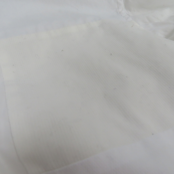 実際に弊社で買取させて頂いたCOMME des GARCONS SHIRT /コムデギャルソン シャツ 11FW 異素材切り替えデザイン シャツ W20016/Sの画像 4枚目