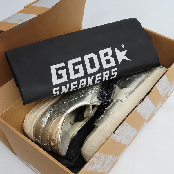 実際に弊社で買取させて頂いたGOLDEN GOOSE/ゴールデングース MAY スニーカー G28WS127.E11/35の画像 7枚目