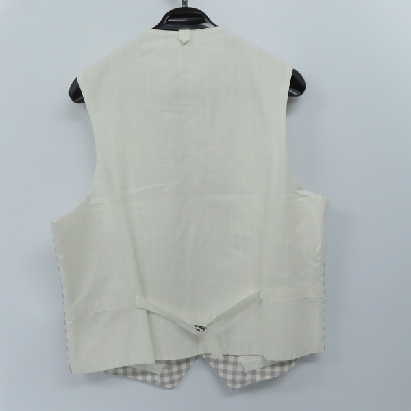 実際に弊社で買取させて頂いたBLACK FLEECE by Brooks Brothers/ブラックフリース ブルックスブラザーズ ギンガムチェック ベスト/BB3の画像 1枚目