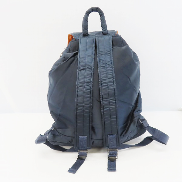 実際に弊社で買取させて頂いたHEAD PORTER/ヘッドポーター TANKER/タンカー バックパック/リュックサック ネイビーの画像 1枚目
