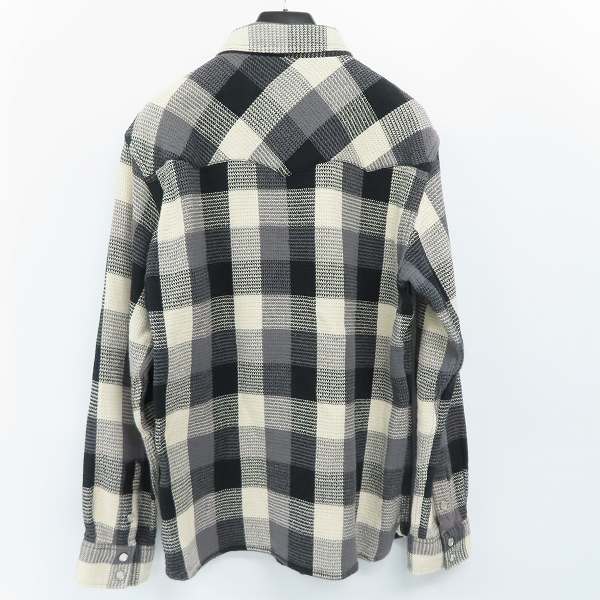 実際に弊社で買取させて頂いたR.J.B FLAT HEAD/フラットヘッド ブロックチェック ウエスタンシャツ/40の画像 1枚目