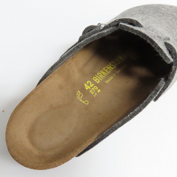 実際に弊社で買取させて頂いたBIRKENSTOCK/ビルケンシュトック Boston/ボストン サンダル 016036/27の画像 4枚目