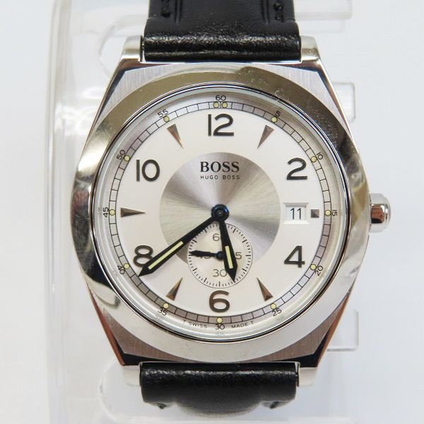 実際に弊社で買取させて頂いたHUGO BOSS/ヒューゴボス クオーツ 腕時計【動作未確認】