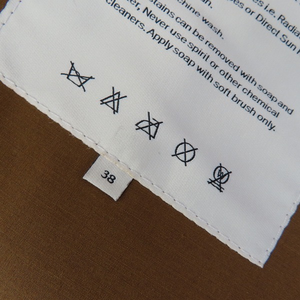 実際に弊社で買取させて頂いたMACKINTOSH/マッキントッシュ ステンカラーコート IDJ/3Q Size：38の画像 3枚目