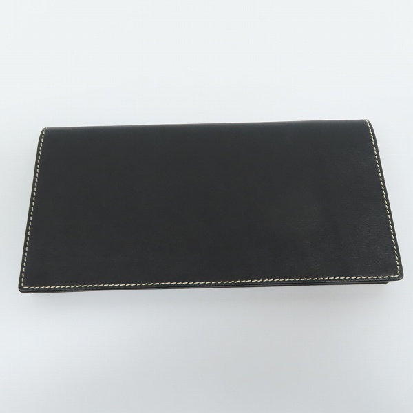 実際に弊社で買取させて頂いたDUNHILL/ダンヒル レザー 長財布/お札入れ L2G217 の画像 1枚目