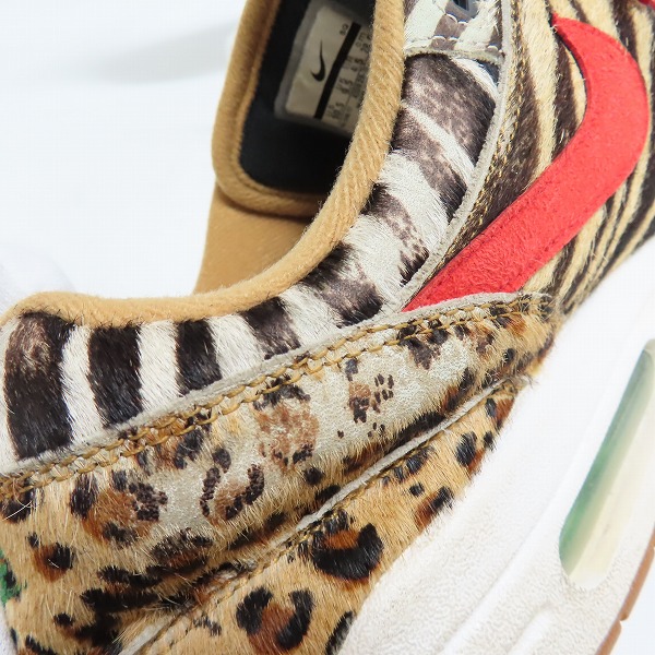実際に弊社で買取させて頂いたNIKE×ATMOS/ナイキ×アトモス AIR MAX 1 DLX/エアマックス サファリパック 2.0 AQ0928-700/28.5の画像 6枚目