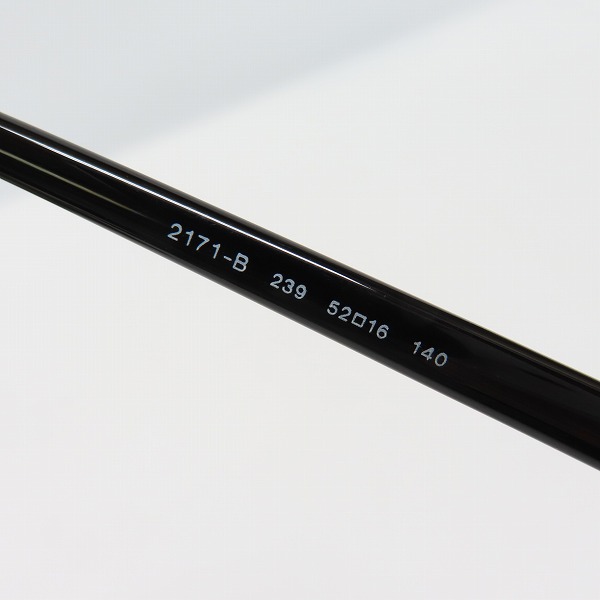 実際に弊社で買取させて頂いたBVLGARI/ブルガリ メガネフレーム アイウェア ブラック 2171-B 239の画像 6枚目