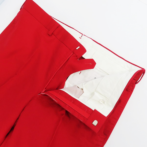 実際に弊社で買取させて頂いたBLACK FLEECE by Brooks Brothers/ブラックフリース バイ ブルックスブラザーズ スラックスパンツ レッド/BB3の画像 2枚目