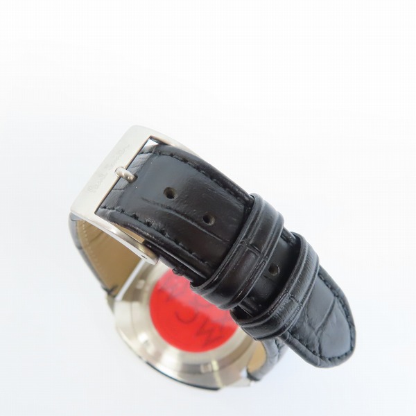 実際に弊社で買取させて頂いたPaul Smith/ポールスミス 1995年 復刻モデル クォーツ 腕時計 1045-T023495【動作未確認】の画像 2枚目