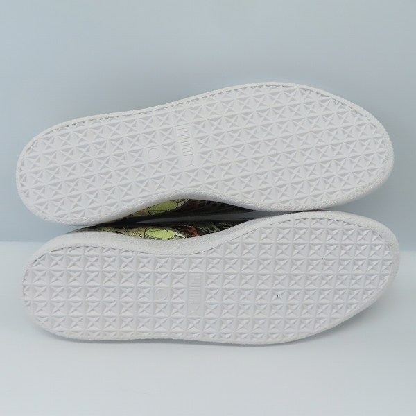 実際に弊社で買取させて頂いた【未使用】 atmos ×THREE TIDES TATTOO×PUMA/アトモス×スリー タイズ タトゥー×プーマ SUEDE スニーカー 381246-01/28.5の画像 2枚目