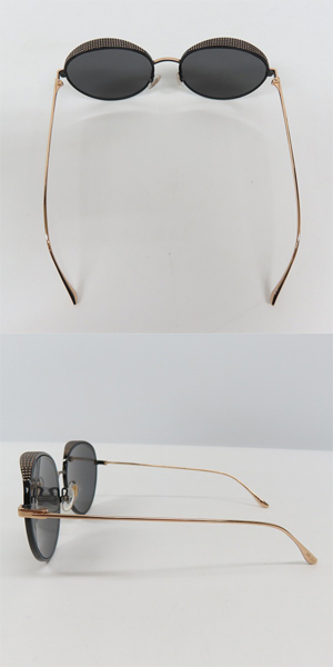 実際に弊社で買取させて頂いたJIMMY CHOO/ジミーチュウ  ELLO/S ラウンド型 サングラスの画像 2枚目