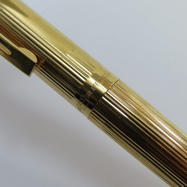 実際に弊社で買取させて頂いたSHEAFFER/シェーファー ゴールド ペン先 14K 万年筆/筆記用具 3点セットの画像 7枚目