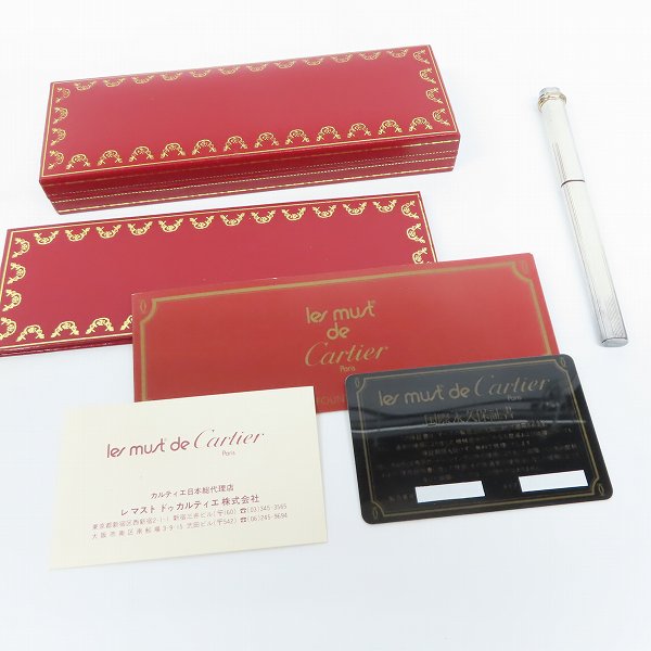 実際に弊社で買取させて頂いたCartier/カルティエ 80s トリニティ 万年筆 の画像 8枚目