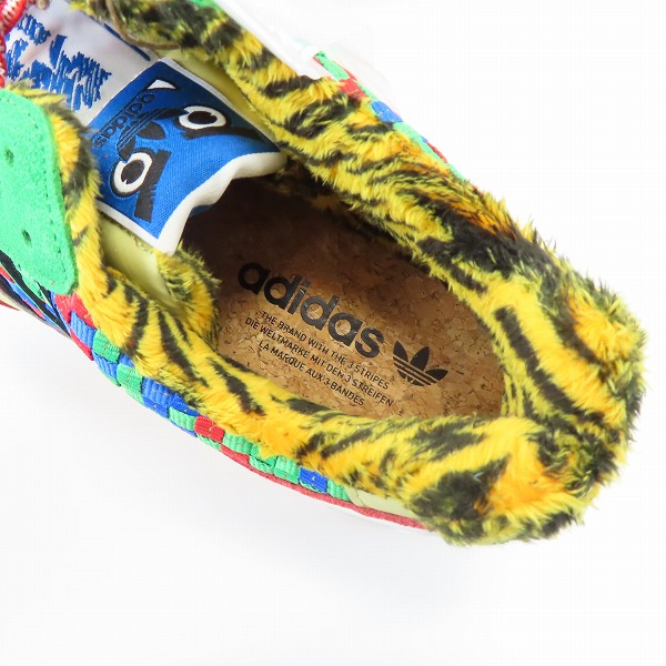 実際に弊社で買取させて頂いた【未使用】adidas×atmos/アディダス×アトモス ZX8000 HELLOGOLD/COREBLACK/RUSHRED SETSUBUN GW2448/29の画像 4枚目