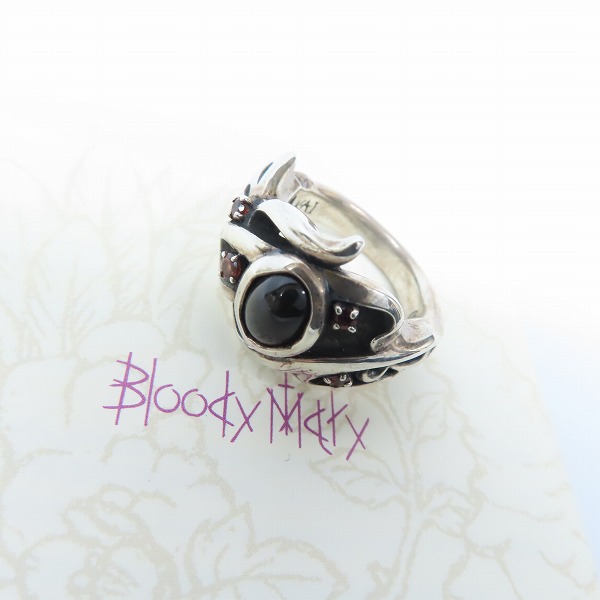 実際に弊社で買取させて頂いた【ギャラ付】Bloody Mary/ブラッディマリー KAI カイ 2008Xmas限定 鬼火リング/15号