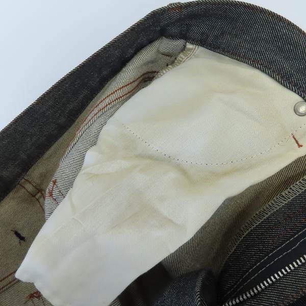 実際に弊社で買取させて頂いたJEAN PAUL GAULTIER JEANS/ジャンポール ゴルチエ ジーンズ ブリーチ加工 ブーツカットデニムパンツ 48の画像 6枚目