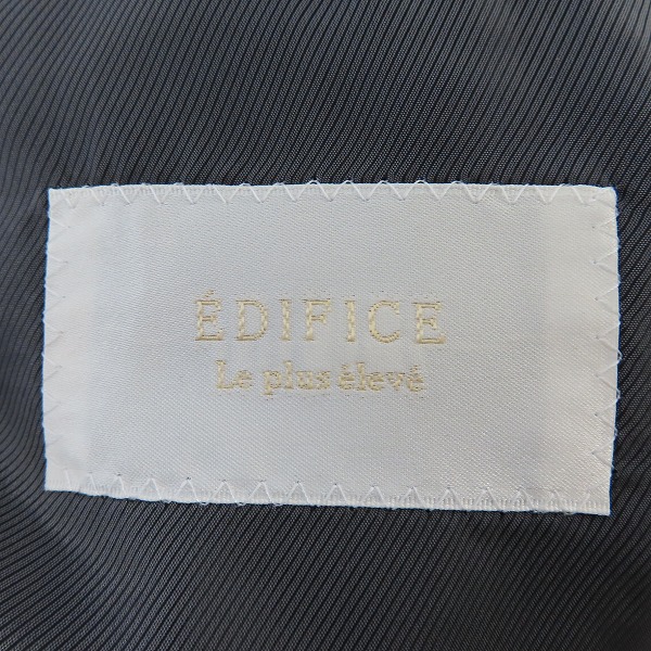 実際に弊社で買取させて頂いたEDIFICE/エディフィス HAVANA チェスターコート/46の画像 2枚目