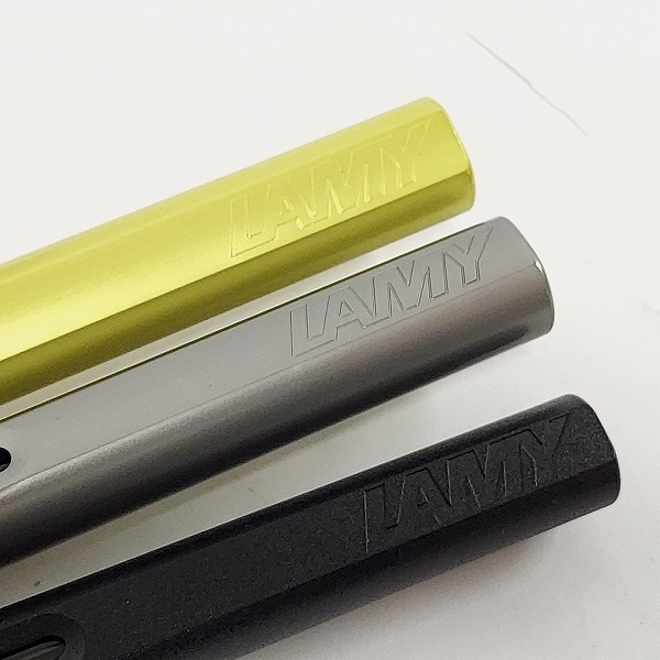 実際に弊社で買取させて頂いたLAMY/ラミー safari サファリ AL-Star アルスター 万年筆 E/FE 3点セットの画像 4枚目