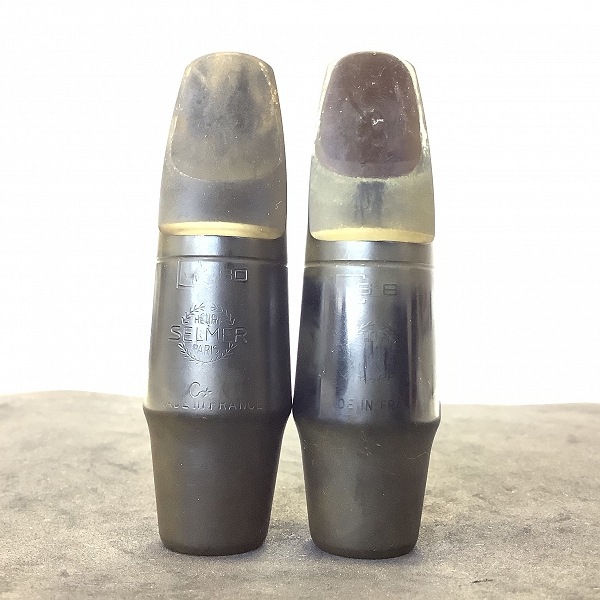実際に弊社で買取させて頂いたH.SELMER/セルマー S80/S80C☆ アルトサックス用 マウスピース 2点SET