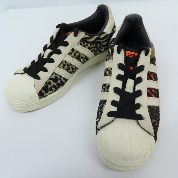 実際に弊社で買取させて頂いたadidas×atmos/アディダス×アトモス SUPERSTAR CRAZY ANIMAL PACK シューズ/スニーカー FY5232/23