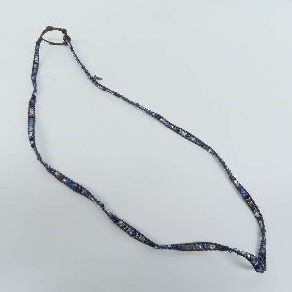 実際に弊社で買取させて頂いた【ギャラ付】CHAN LUU×Bloody Mary/チャンルー×ブラッディマリー 5ラップ レザー ブレスレット CL-BS-3999BCLの画像 6枚目