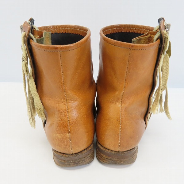 実際に弊社で買取させて頂いたMIHARA YASUHIRO/ミハラヤスヒロ 編み込み デザイン サイドジップブーツの画像 1枚目