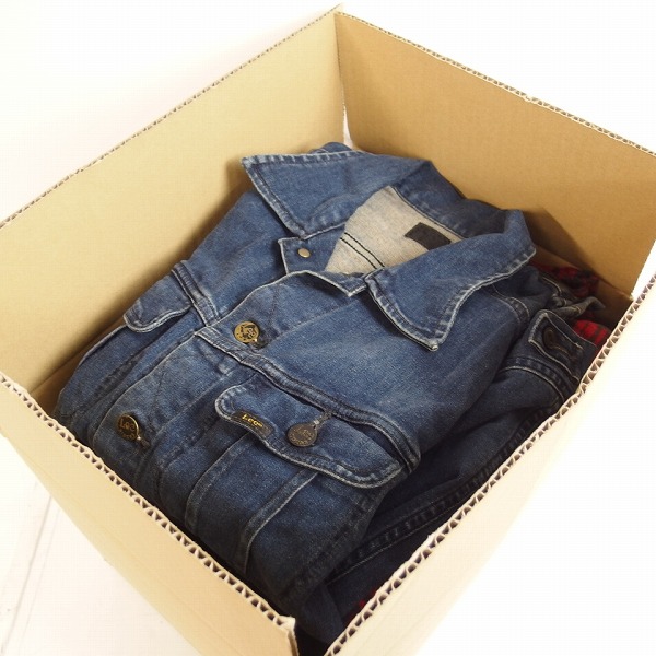 実際に弊社で買取させて頂いた【おまとめ/10点↑】LEE リー/カーハート/ディッキーズほか ジャケット/デニム/パンツ/シャツ等