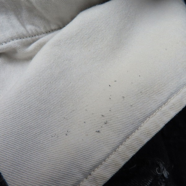 実際に弊社で買取させて頂いたuniform experiment/ユニフォームエクスペリメント SLIM-FIT SEMI FLARE DAMAGED JEANS/ダメージデニム UE-160065/4の画像 7枚目