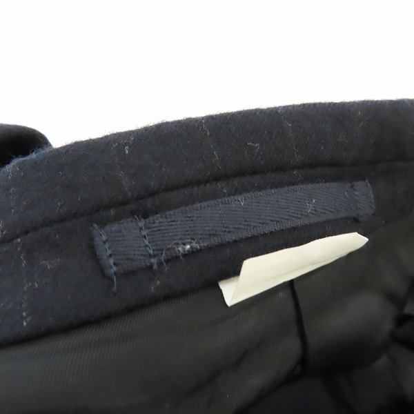 実際に弊社で買取させて頂いたコムデギャルソンオムプリュス×ディストリクトユナイテッドアローズ ストライプ ロングジャケット PR-J069/Lの画像 4枚目