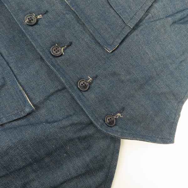 実際に弊社で買取させて頂いたMister Freedom×SUGER CANE/ミスターフリーダム×シュガーケーン SPORTSMAN コンチネンタル デニム ベスト/38の画像 5枚目