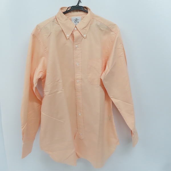 実際に弊社で買取させて頂いたBLACK FLEECE by Brooks Brothers/ブラックフリース ブルックスブラザーズ ボタンダウン 長袖シャツ ピンク系/BB3