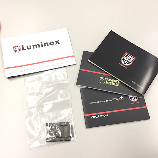実際に弊社で買取させて頂いたLUMINOX/ルミノックス ナイトホーク F-117 6422 腕時計の画像 7枚目