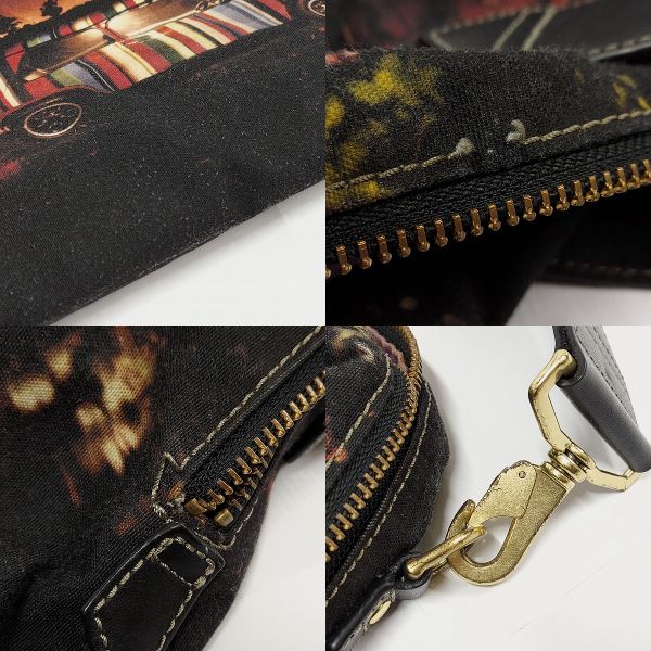 実際に弊社で買取させて頂いたPaul Smith/ポールスミス マルチストライプ ミニクーパー 転写プリント ボストン/ショルダーバッグの画像 7枚目