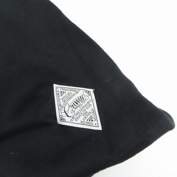 実際に弊社で買取させて頂いたCRIMIE/クライミー PARDONER VERDURE Tシャツ C1A5-TE01/Lの画像 6枚目