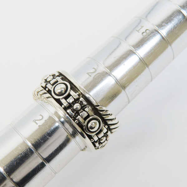 実際に弊社で買取させて頂いたLEATHERS＆TREASURES/レザーズ＆トレジャーズ スピナー リング 21.5号の画像 7枚目