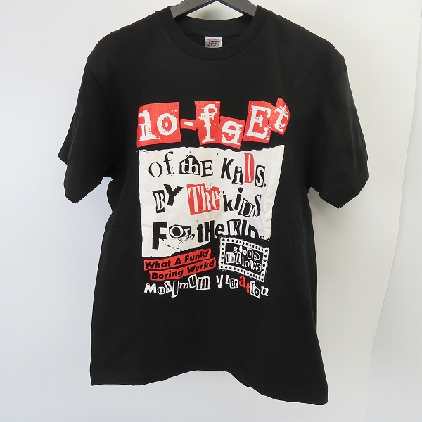 実際に弊社で買取させて頂いた【未使用含む・おまとめ品 15点↑】SiM/wanima/10-FEETほか バンドTシャツ/パーカー等の画像 3枚目