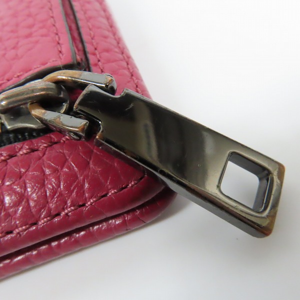 実際に弊社で買取させて頂いたMARC JACOBS/マークジェイコブス レザー 二つ折り財布/コンパクトウォレットの画像 8枚目
