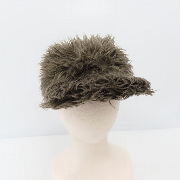 実際に弊社で買取させて頂いたWhite Mountaineering/ホワイトマウンテニアリング フェイクファーキャップ