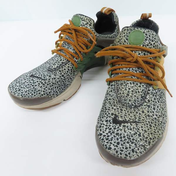 実際に弊社で買取させて頂いたNIKE×atmos/ナイキ×アトモス AIR PRESTO SE QS/エアプレスト サファリ 844448-002 /XXS
