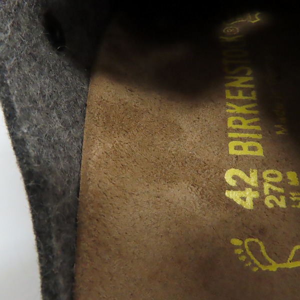 実際に弊社で買取させて頂いたBIRKENSTOCK/ビルケンシュトック Boston/ボストン サンダル 016036/27の画像 5枚目
